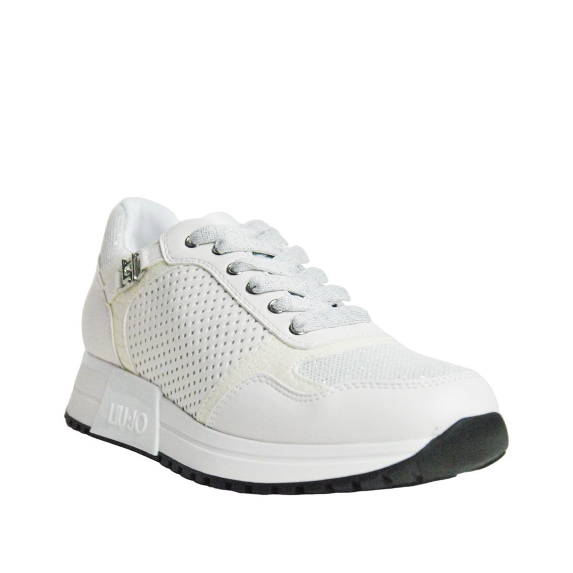 Liu jo witte discount sneakers