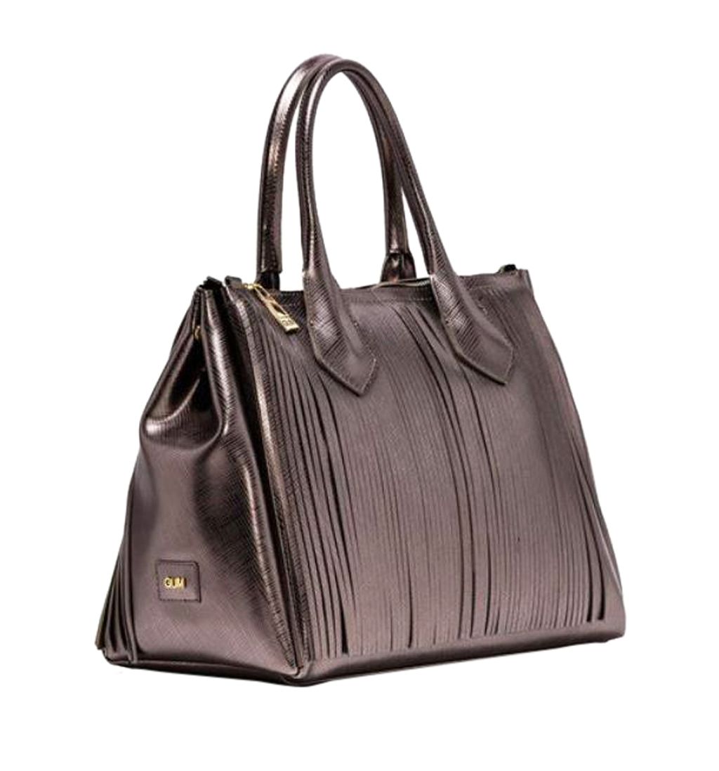 Gum by Gianni Chiarini Borsa a Mano grande oro BS19010099.Shop Online