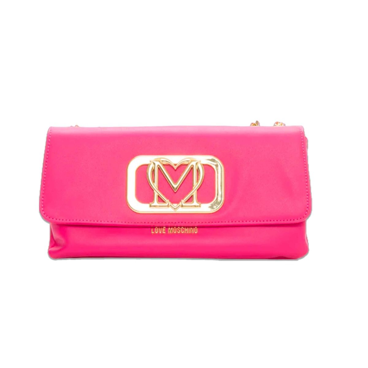 Portafoglio medio Fucsia Love Moschino Donna