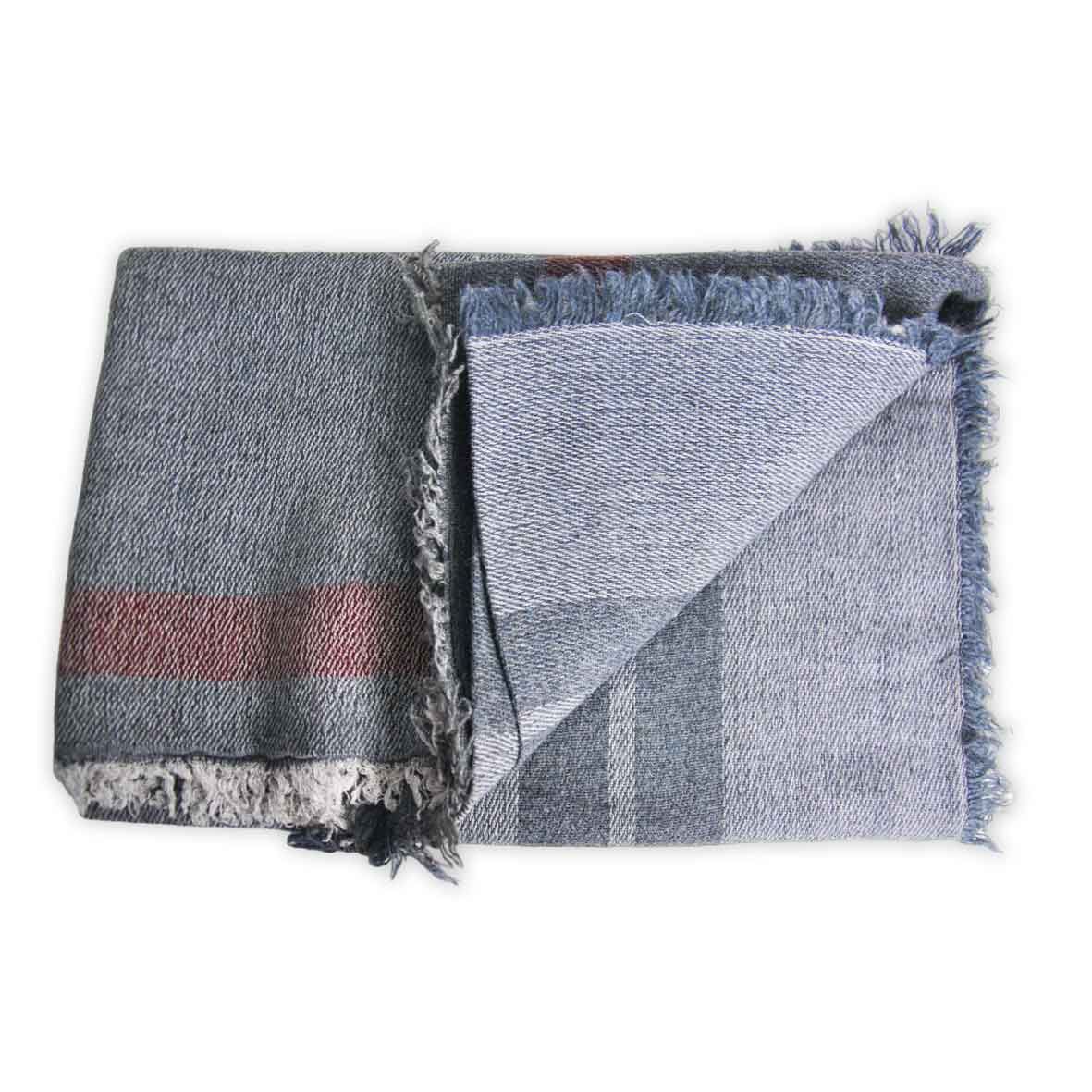 SCIARPA SCIARPE PASHMINA UOMO PIQUADRO PQ9019 U1972 4 GRIGIO ORIGINAL AI  2024