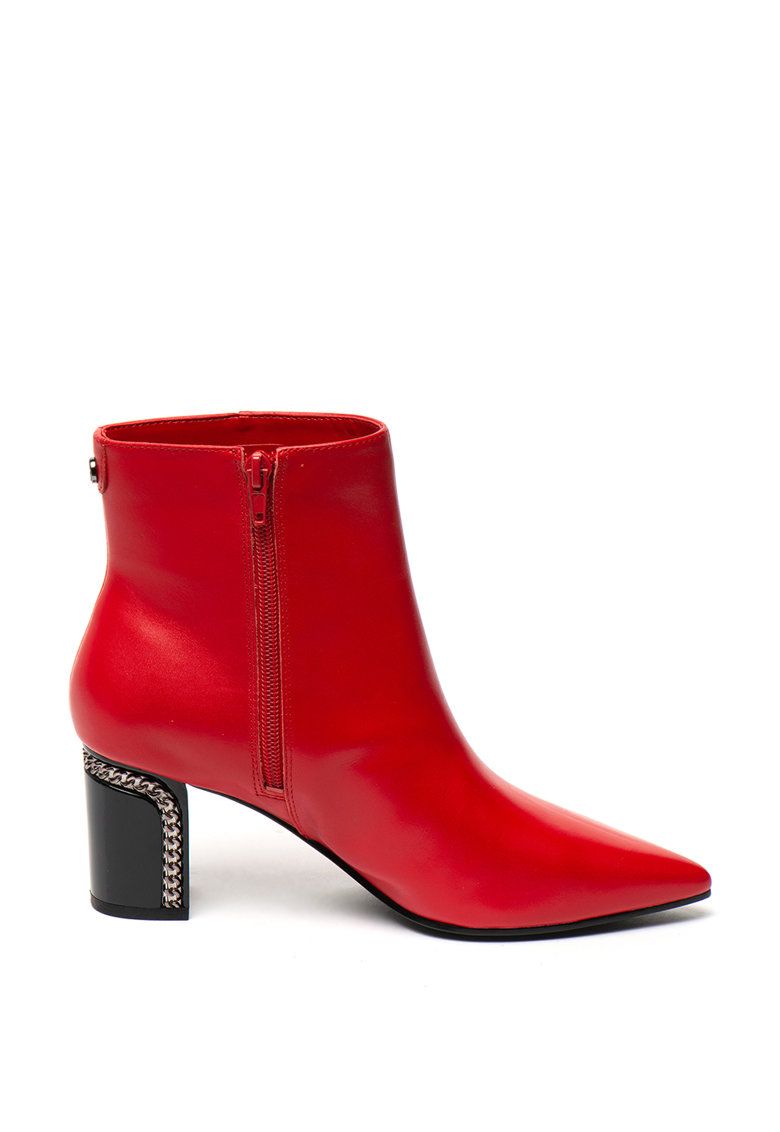 Guess red ankle on sale boots