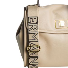 ERMANNO SCERVINO MEDIUM FLAP TREASURE HANDBAG