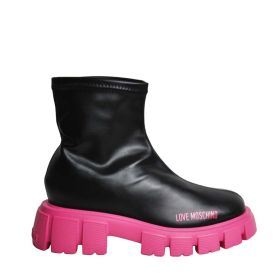 LOVE MOSCHINO SLIP-ON ANKLE BOOTS