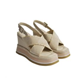 JEANNOT WEDGE SANDALS