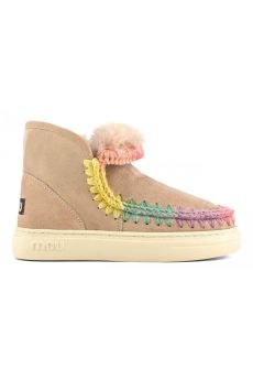 MOU ESKIMO SNEAKER BOLD RAINBOW STITCHING