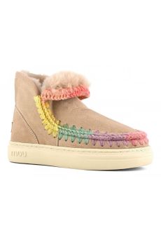 MOU ESKIMO SNEAKER BOLD RAINBOW STITCHING