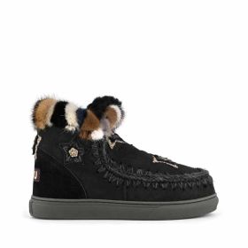 MOU ESKIMO SNEAKER STAR PATCHES & MINK FUR TRIM